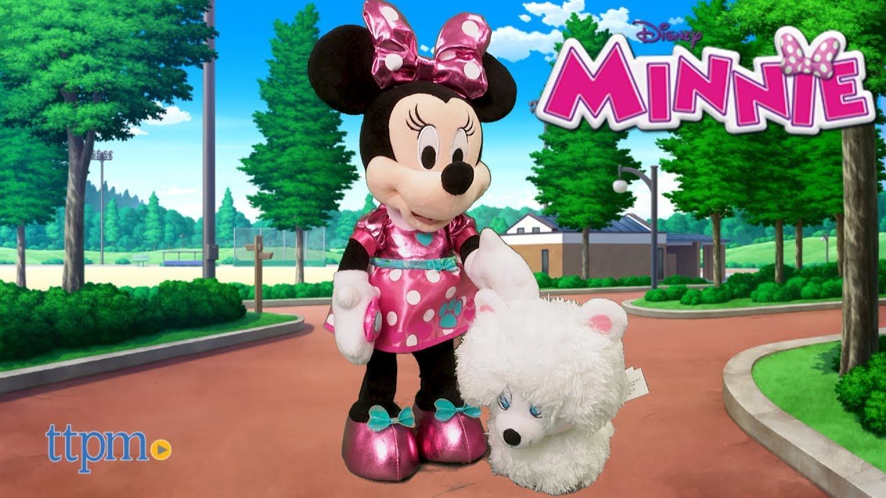 minnie mouse walking toy