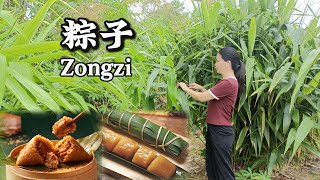 Dragon Boat Festival Zongzi Making in Rural China | Slow Village Life & Rice Dumplings