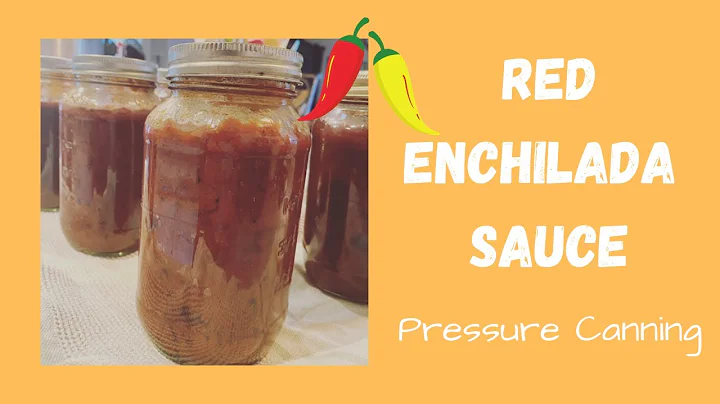 Red Enchilada Sauce // Pressure Canning // Jeni Go...