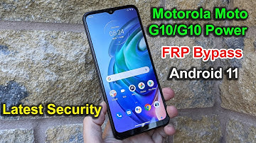 Motorola Moto G10/G10 Power FRP Bypass Android 11 | Google Skip After Reset No Computer | 2024