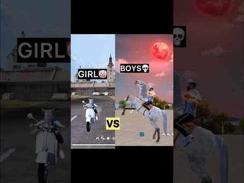 Boys vs girl new scooter 💀 #freefire #shorts