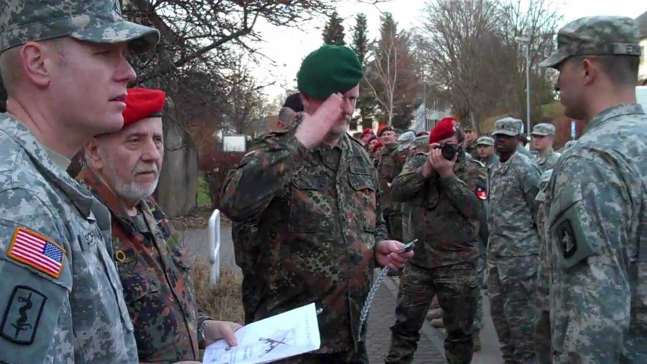 Schutzenschnur and USAREUR Soldiers