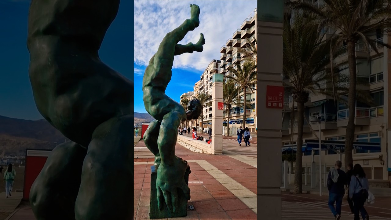 📍ALMERÍA Beach Walk 💙 Europe's Sunniest City ☀️ Andalusia's Most Oriental Capital, Spain 