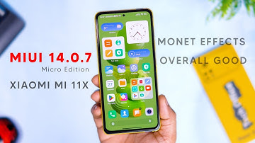 MIUI 14 Micro Edition for Mi 11x, Monet Effect, Smooth Ui, Good Performance & bug 🐛 🪲 🐞
