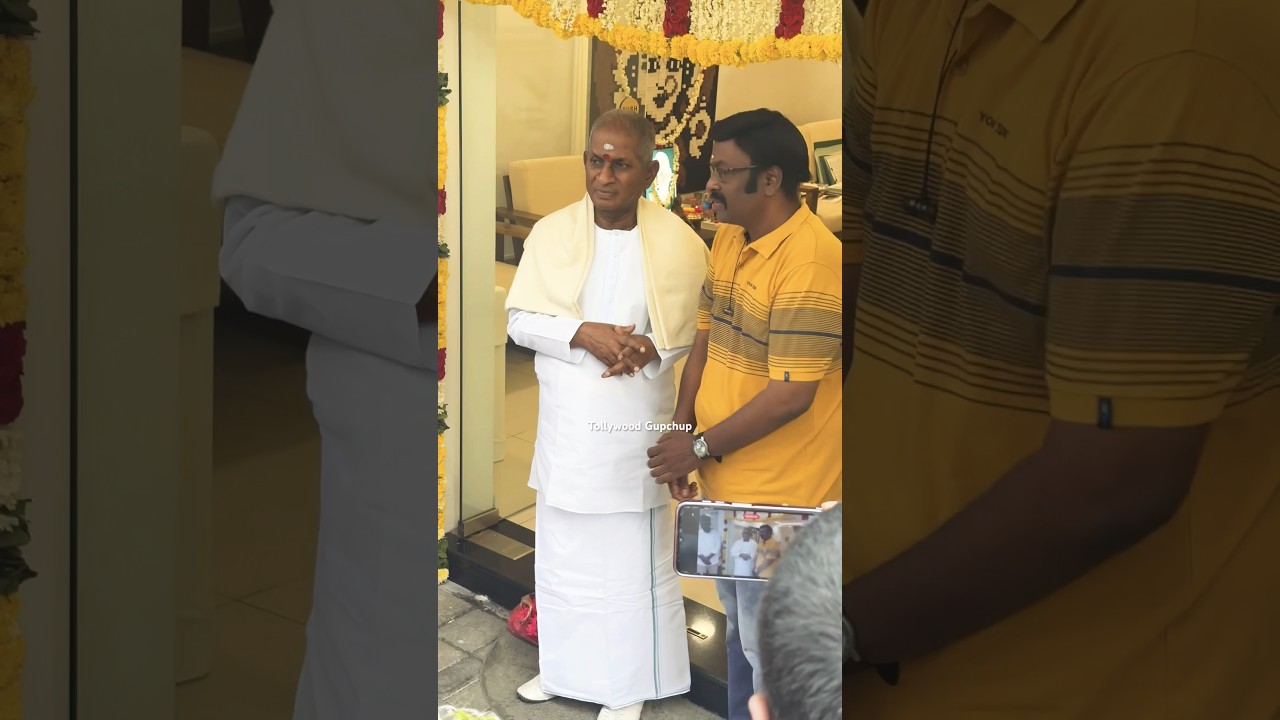 Ilayaraaja 81st Birthday Celebration at his Studio 
