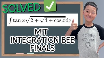 Solving the 2025 MIT INTEGRATION BEE FINALS!!! (Question 1)