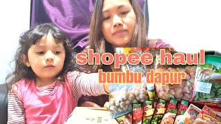 shopee haul bumbu Indonesia di London || ada harta karunnya ternyata