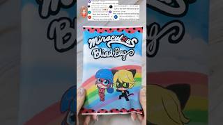 🐞 Miraculous ladybug blind bag #blindbag #craft #papersquishy #diy #miraculous #papercraft #asmr