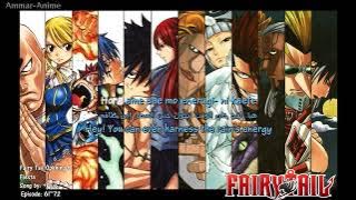 Fairy Tail Opening 06 - Fiesta [Karaoke][English Arabic]