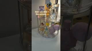 Makeup organization #vanity #makeuporganization