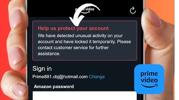 Fix ‘We Detect Unusual Activity on Your Account And Have Locked it Temporarily’ Amazon Prime Video