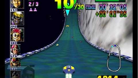 F-Zero X N64 Master Class 1st Place Astro Robin Silence 1