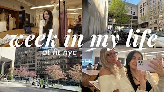 week in my life at fit nyc | school days, photoshoot & more ✉✧˖✩✎〰