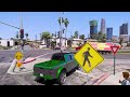 GTA V Street Life: Driving the Custom Green Truck &amp; Smooth Bike Skills in Los Santos! 🚛 #gta5 #gamer