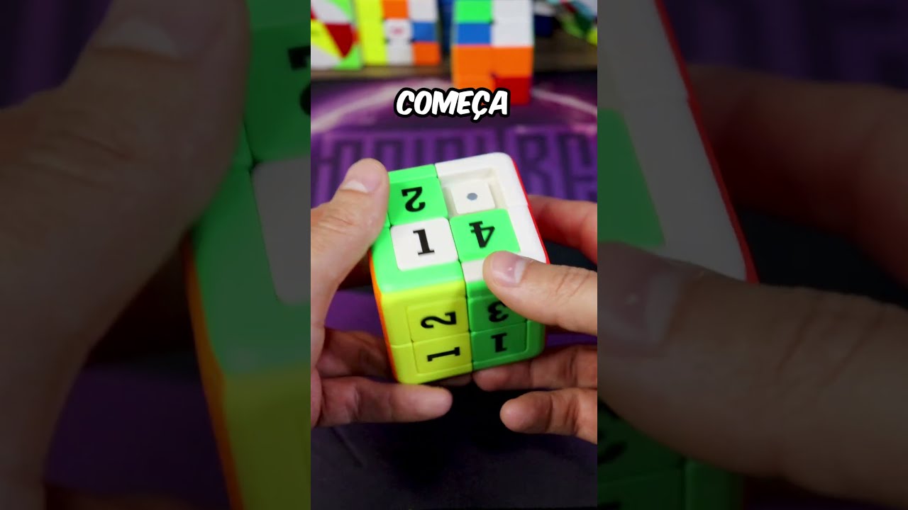 QUERO VER QUEM RESOLVE ESSE CUBO MÁGICO 