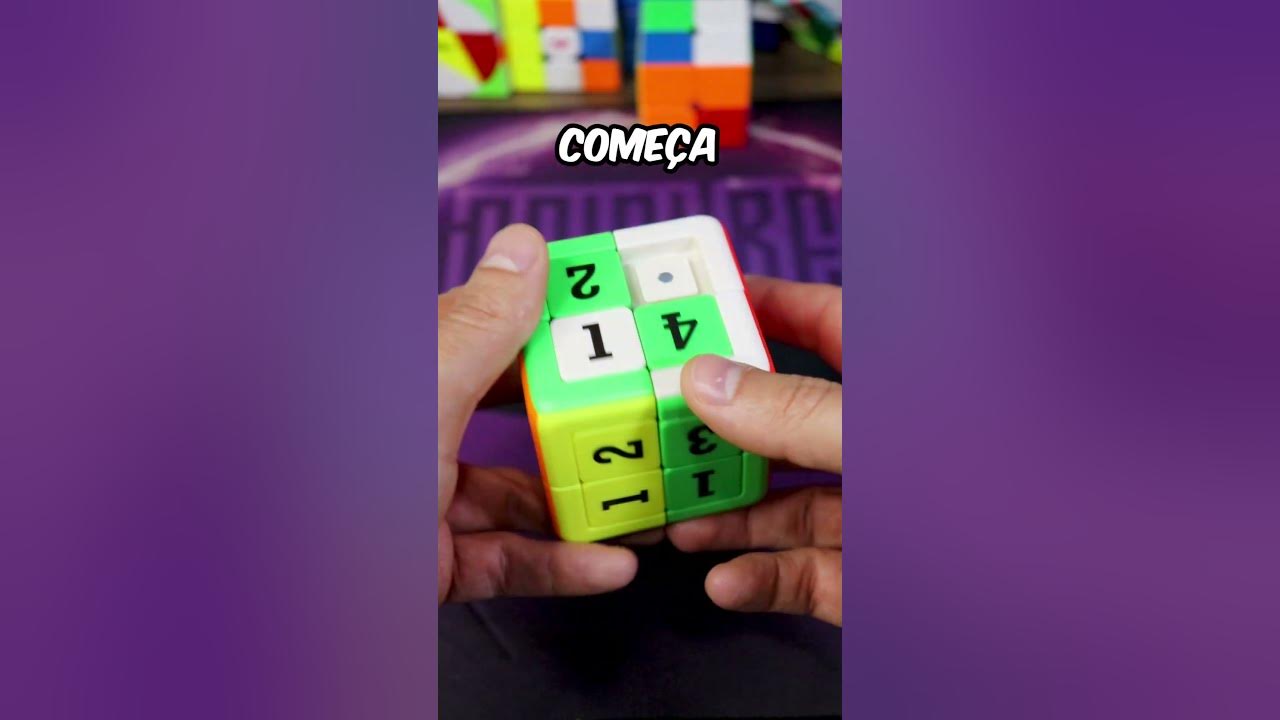 QUERO VER QUEM RESOLVE ESSE CUBO MÁGICO 