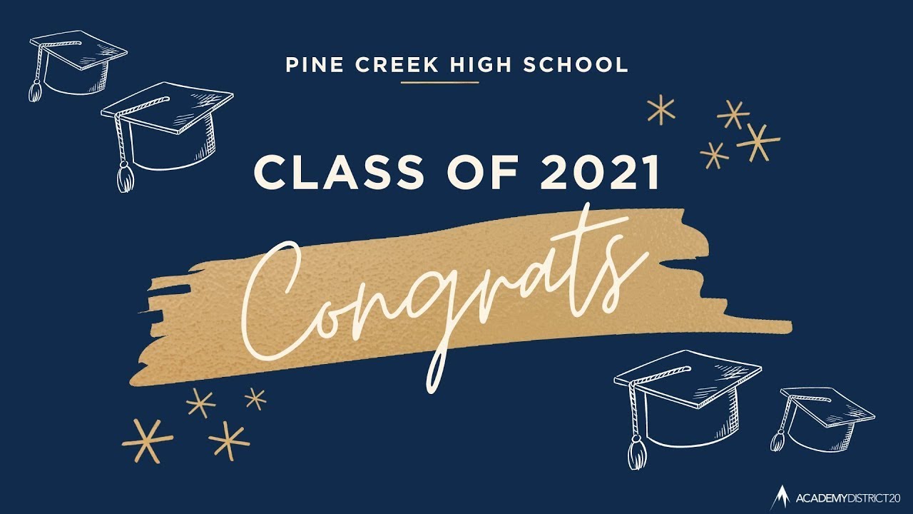 Pine Creek High School graduation livestream 2021 YouTube