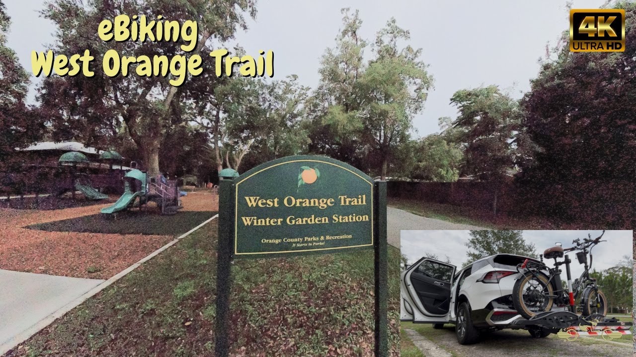 eBiking West Orange Trail