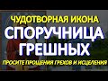 Празднование чудотворной иконы Богородицы &quot;Споручница грешных&quot;.  Просите прощения грехов и исцеления