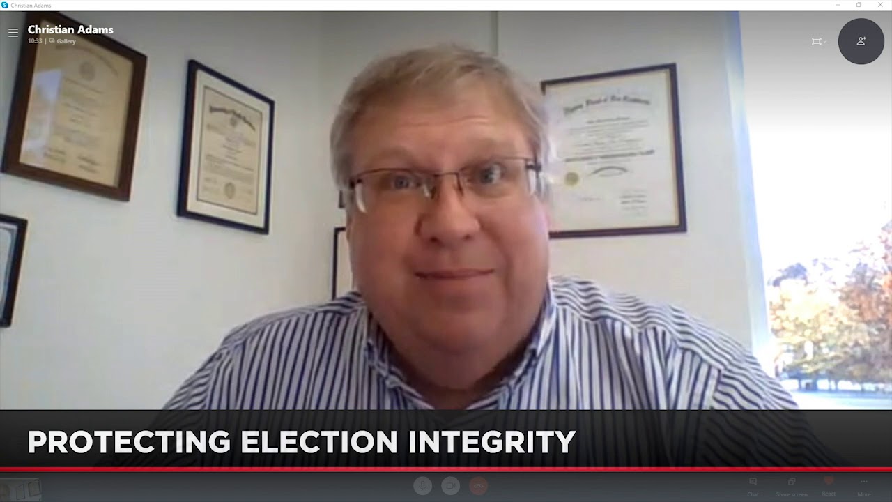 VOTER FRAUD: J. Christian Adams On Election Law; Rule Changing And Future Election Integrity