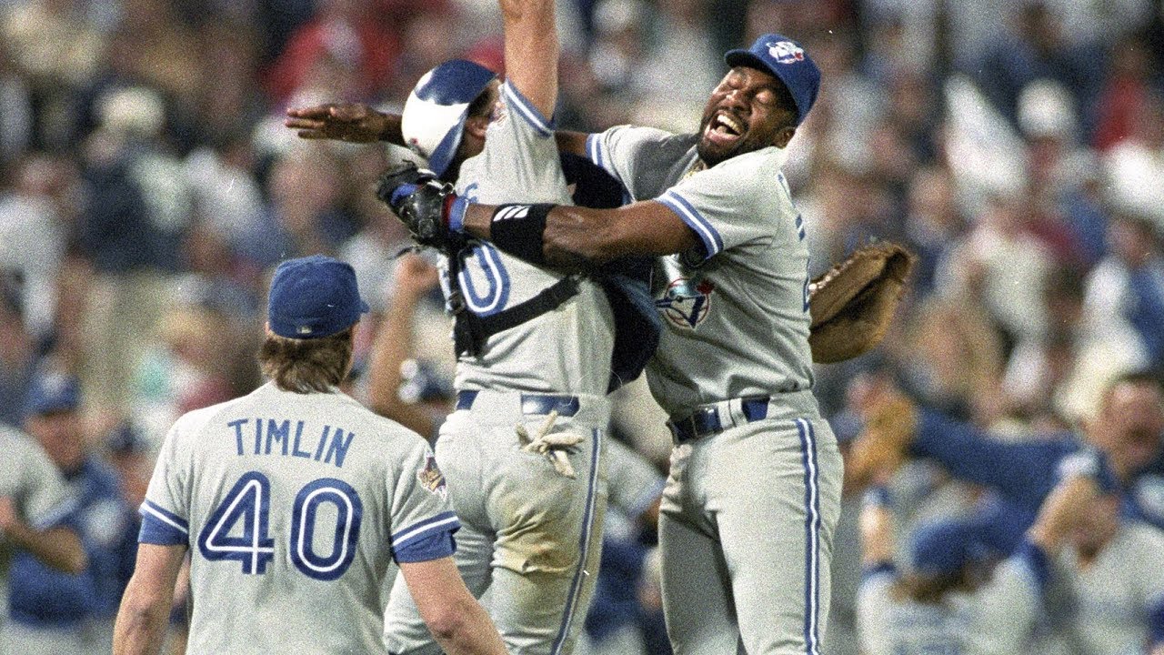 This is fun': Joe Carter on '92 and '93 Toronto Blue Jays World Series wins  - YouTube