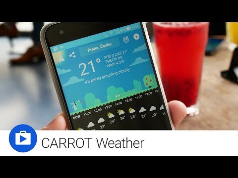 Video: Carrot Weather Je Vražedná Aplikace Pro Počasí, Která Vás Chce Vyslýchat