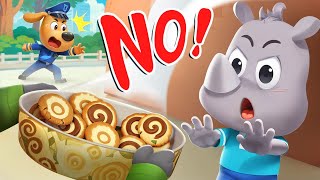 Don't Eat Food From Strangers | Safety Tips | Kids Cartoon | Sheriff Labrador