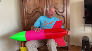 Large Fatty 3D Printed High Power Rockets
