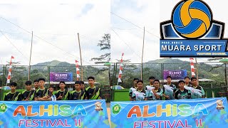 AL HISA FESTIVAL ANTARA AL ASAS vs SATABA SET 3 VOLLYBALL PUTRA ANTAR SMP, MTS