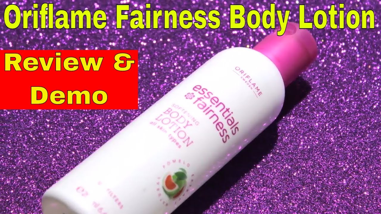 oriflame essentials fairness lotion 200ml