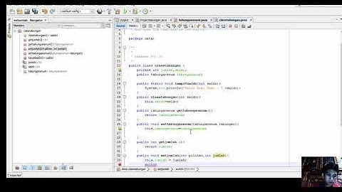 Tutorial Membuat Program OOP. Method, Parameter, Konstruktor, dan Enkapsulasi pada Netbeans