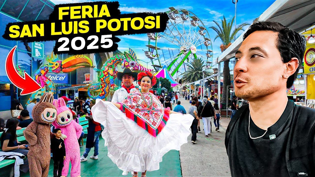 Feria de SAN LUIS POTOSÍ 2025 🇲🇽 Es Impresionante! Recorrido y GUÍA COMPLETA ✅