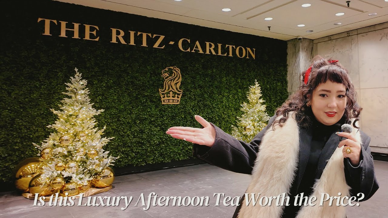 Обзор послеобеденного чаепития в отеле Ritz-Carlton Chicago | Роскошное праздничное чаепитие