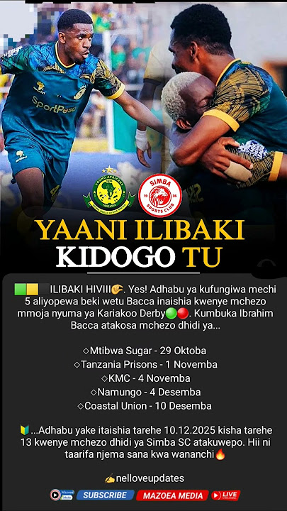ILIBAKI KIDOGO HIVI 🤏🤌 WAKASALIMIKA