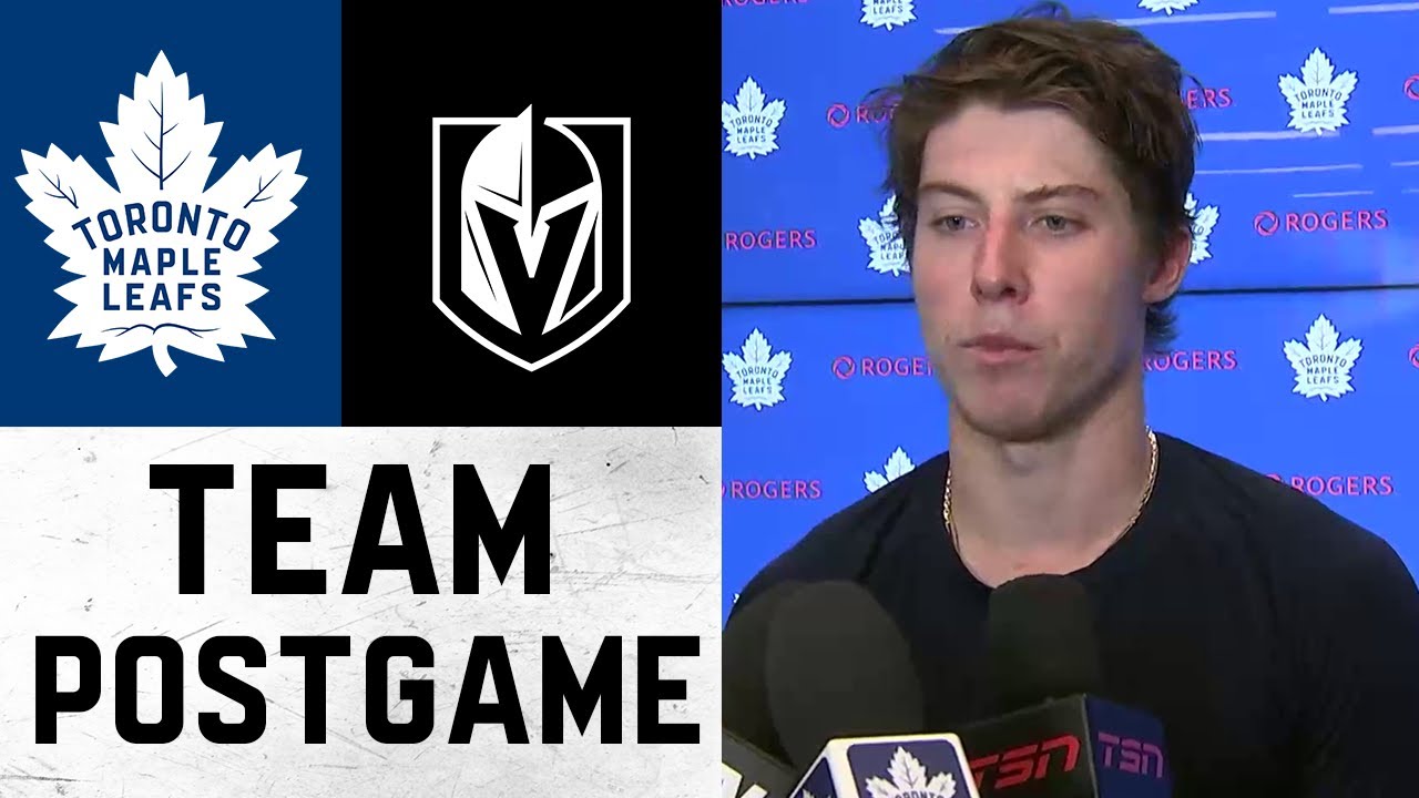 Maple Leafs Media Availability | Postgame vs. Vegas Golden Knights | November 8, 2022