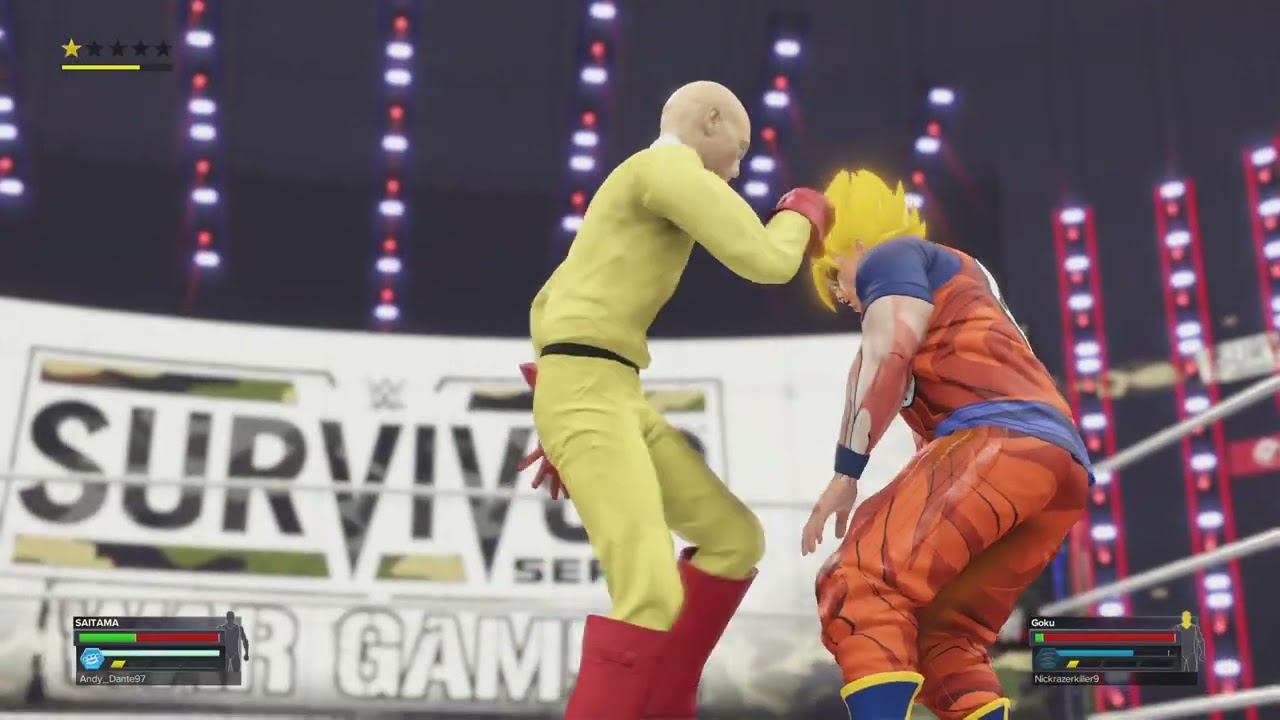 WWE2k23 The Wait Is Over! Saitama vs. Goku "Which Is The Better Anime!?" (Anime Battle!)