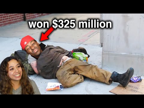 Reacting w/ Girlfriend to What Happens When You Win The Lottery?