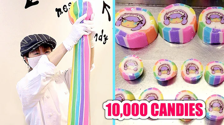 10,000 Handmade Candy Making *aesthetic DIY*