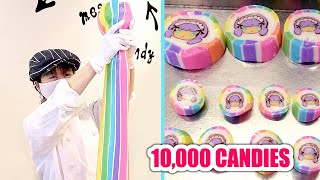 10,000 Handmade Candy Making *aesthetic DIY* screenshot 3