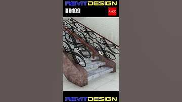 Revit Classic Stair Balustrade #Shorts