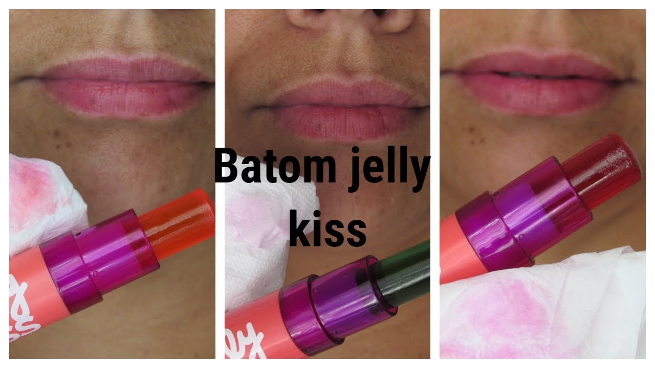 Jelly Kiss Lip Balm Tint da Avon Color Trend /Tatiane Sales YouTube