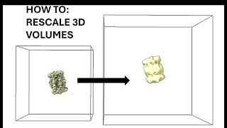 How to rescale the pixel size of a 3D reference volume