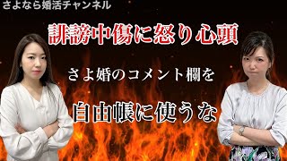 さよ婚【批判的な方々へ】コメント欄を落書き帳のように使うな！！