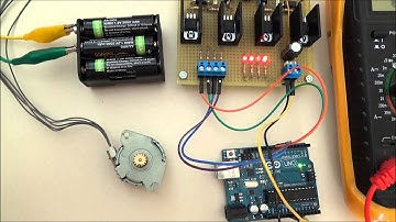 Stepper motor controller (3 Ampere) for unipolar type with Arduino