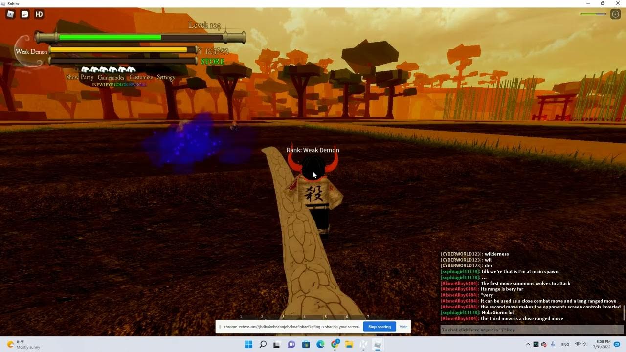 NEW FLUTE DEMON ART SHOWCASE *DEMON SLAYER RPG 2* YouTube