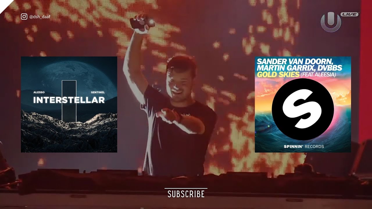 Alesso, Sentinel vs. Martin Garrix - Interstellar vs. Gold Skies (Martin Garrix Mashup)