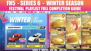 FH5 SERIES 6 WINTER FESTIVAL PLAYLIST HOW TO | FH5 CLOVERLEAF SPEEDTRAP B700 VINTAGE RACERS 281.6 km