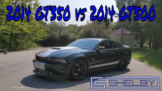 2014 Shelby GT350 vs 2014 Shelby GT500 Gt350 Vs Gt500 Driving