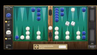 Backgammon Classic - Gameplay - Game 3 screenshot 5