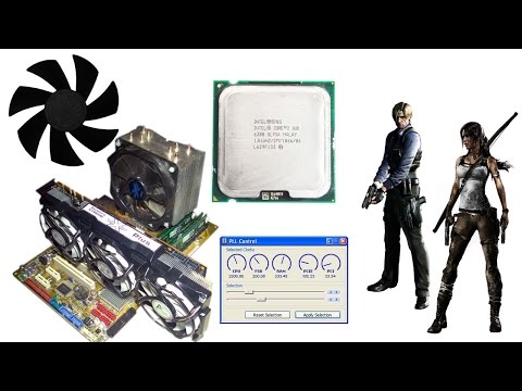 Video: Een Core 2 Duo E6300-processor Overklokken